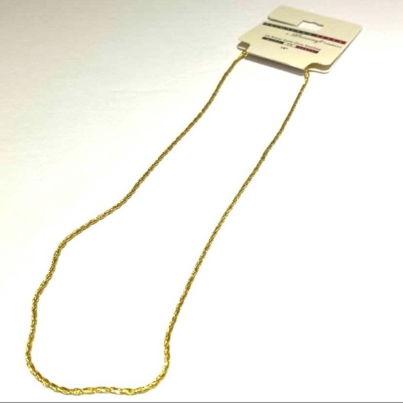 Danecraft Primavera Italy 24K Gold Over 925 Sterling Silver Necklace Wife Gift - Picture 8 of 8